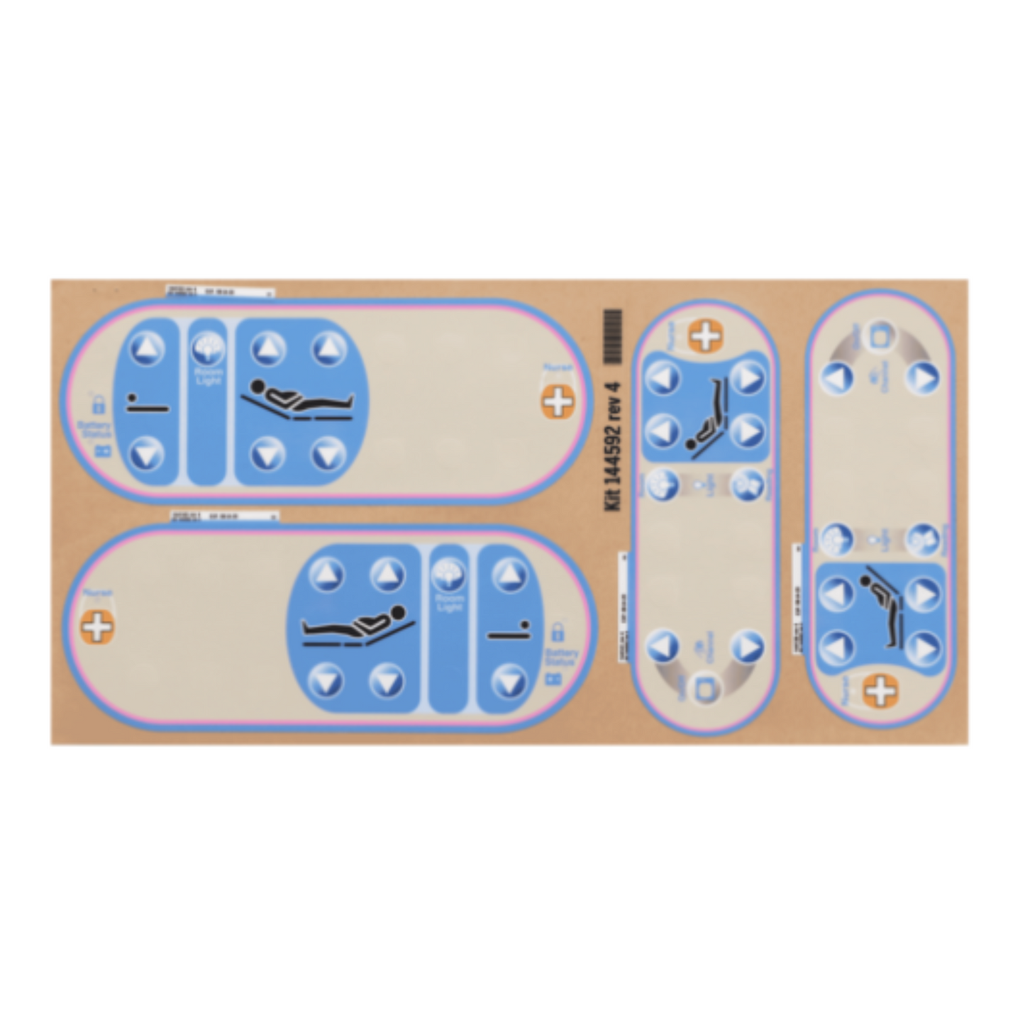 Label Kit- Siderail-N,L,T