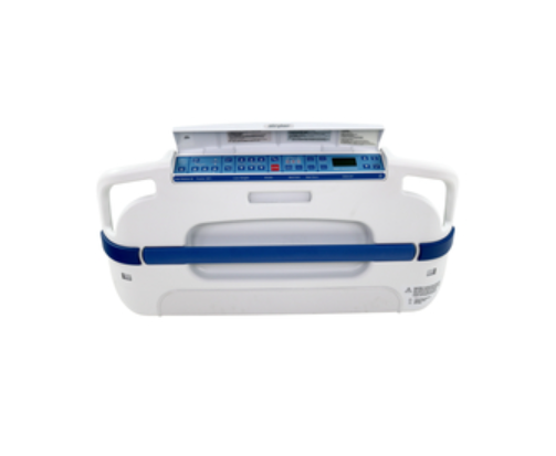 Footboard Assembly W/ iBed, Scale, Bed Exit, Hybrid Blue