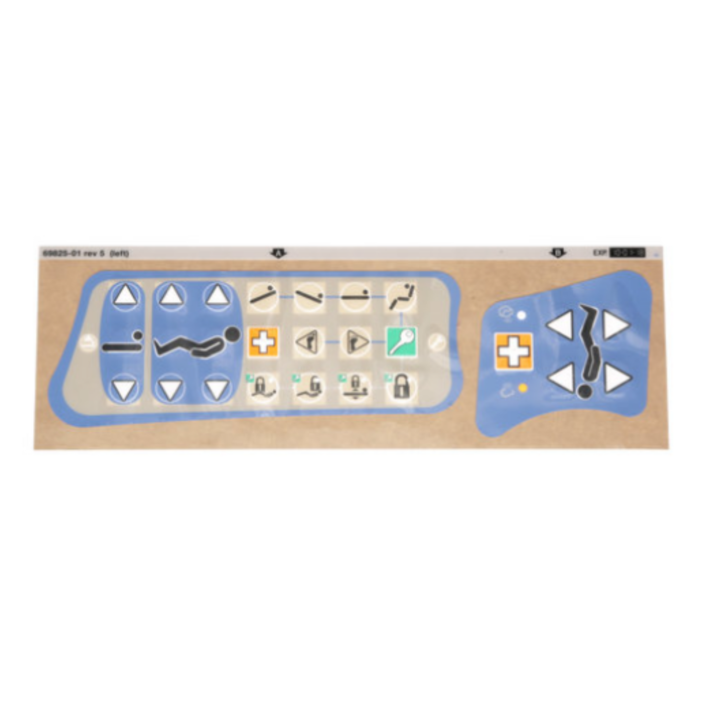 Label, Side Rail w/Nurse, Left