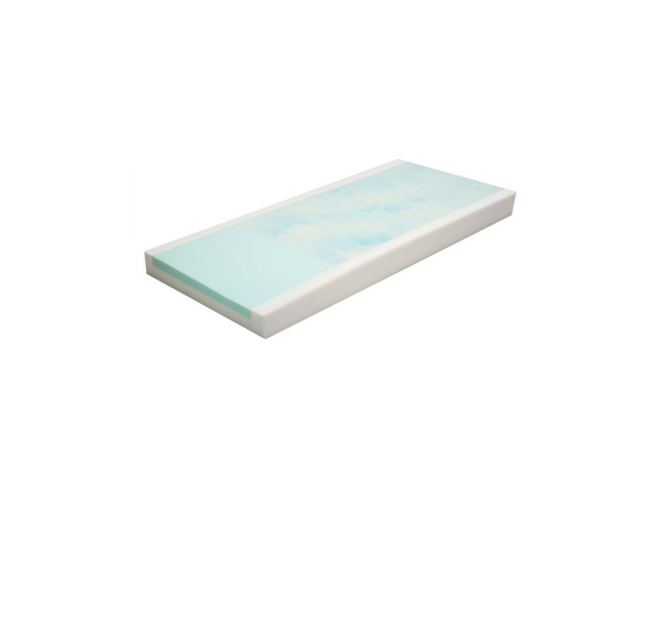 Ultra Gel Infused Foam Mattress, 500 lb weight capacity, 36" x 80" x 6"
