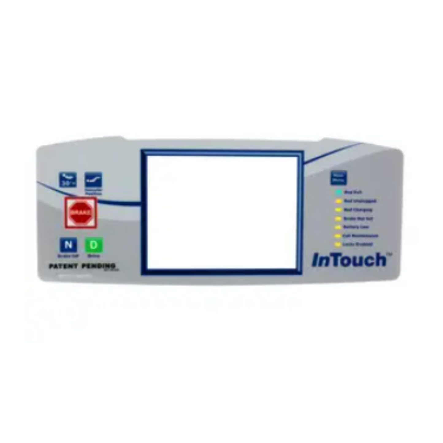 FL-27 Footboard Control Overlay