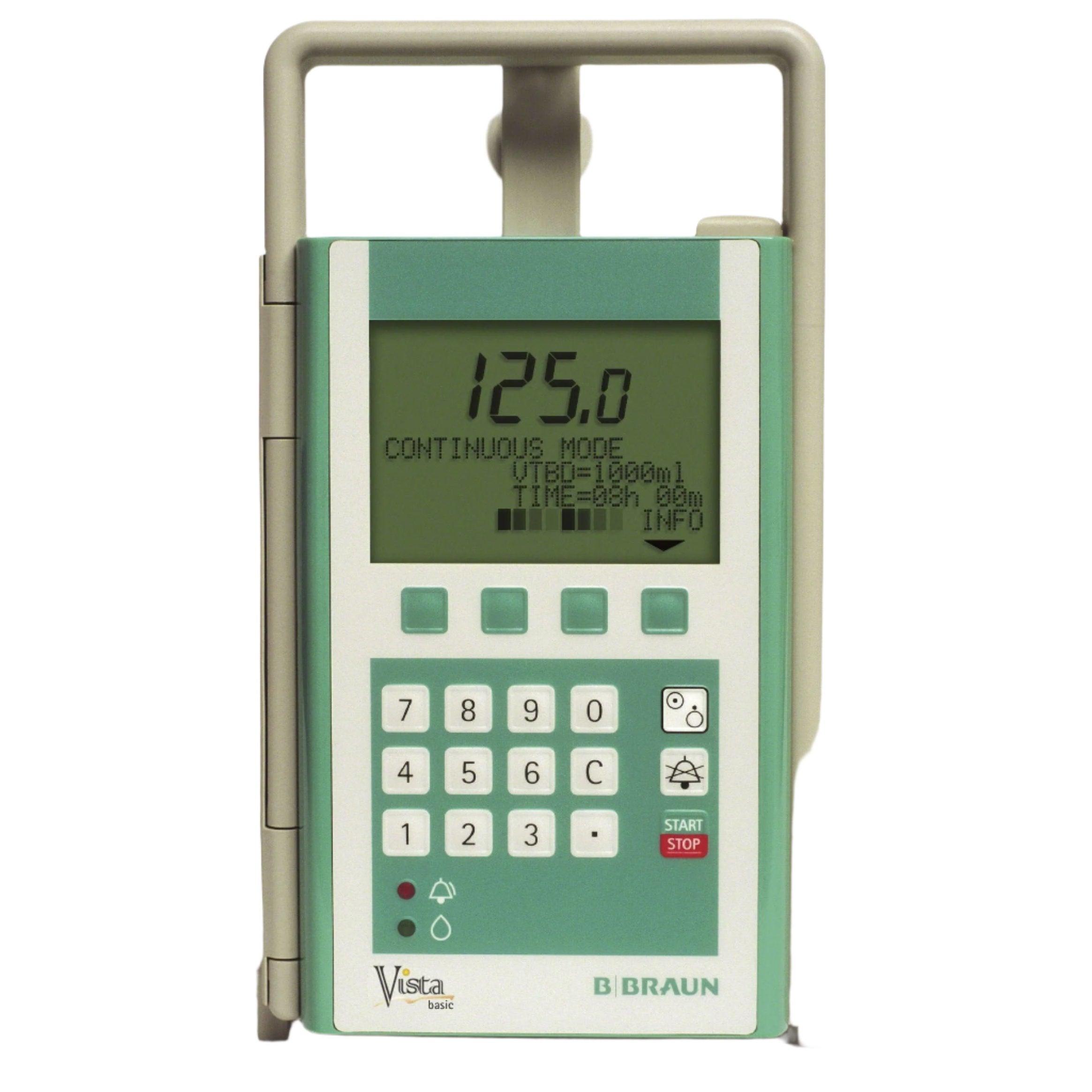 B. Braun Vista Basic Large Volume Infusion Pump - Certified Reconditioned - B.BraunVistaBasicLargeVolumeInfusionPump