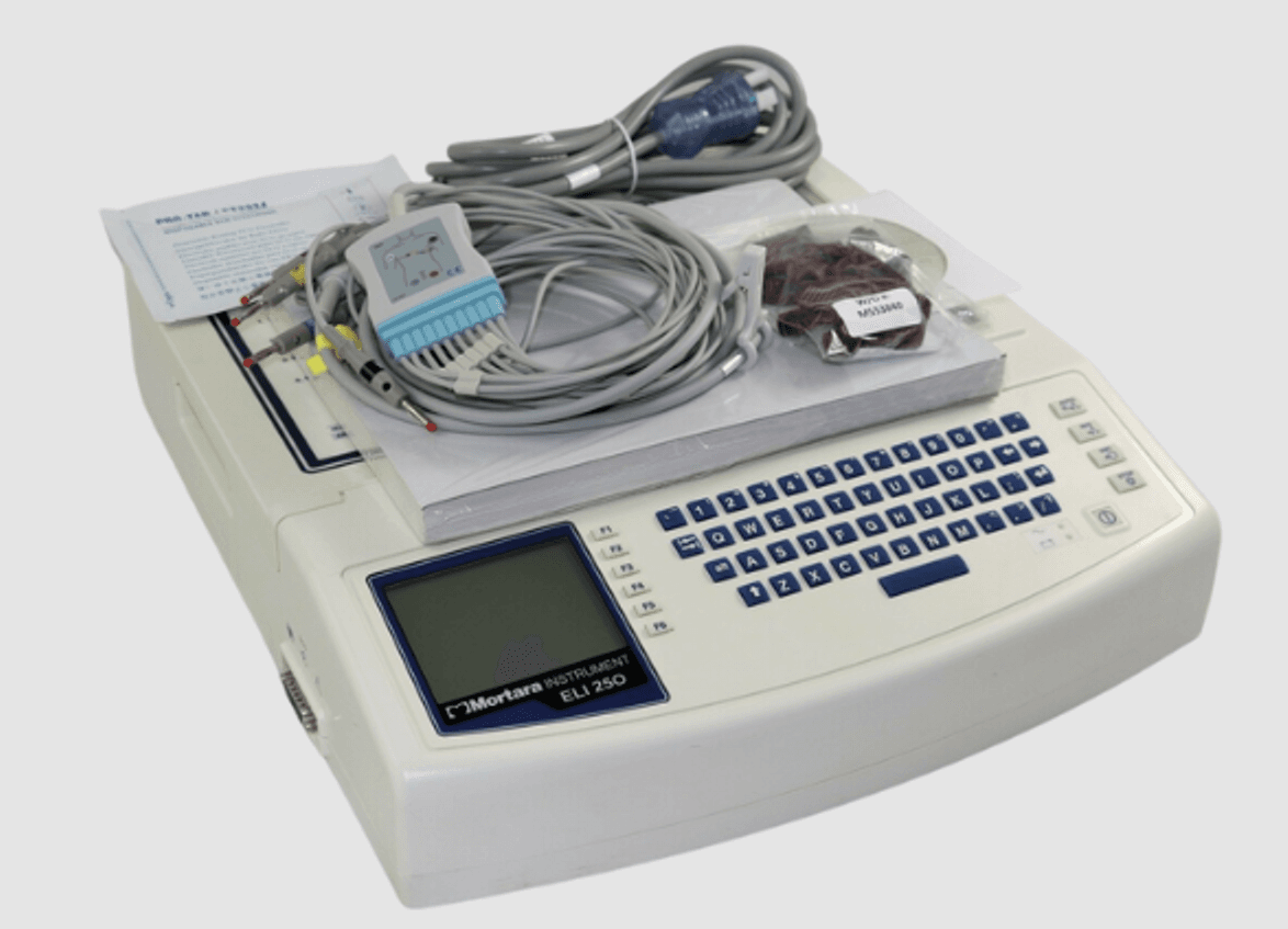 Mortara Eli 250Rx EKG Machine - Certified Reconditioned - MortaraELI250RxEKG12Lead