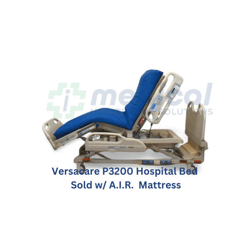 Hill-Rom Versacare P3200 Hospital Bed w/ New Aftermarket AIR Mattress - Certified Reconditioned