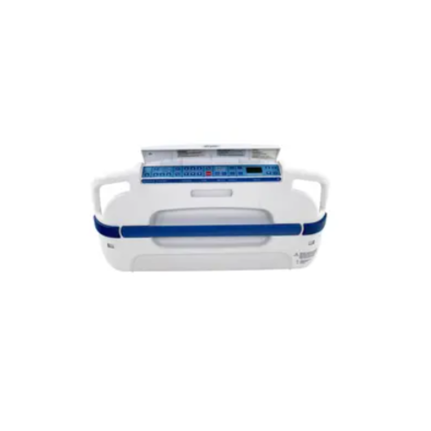 Stryker S3 Footboard Assembly W/ Ibed, Scale, Bed Exit, Hybrid Blue