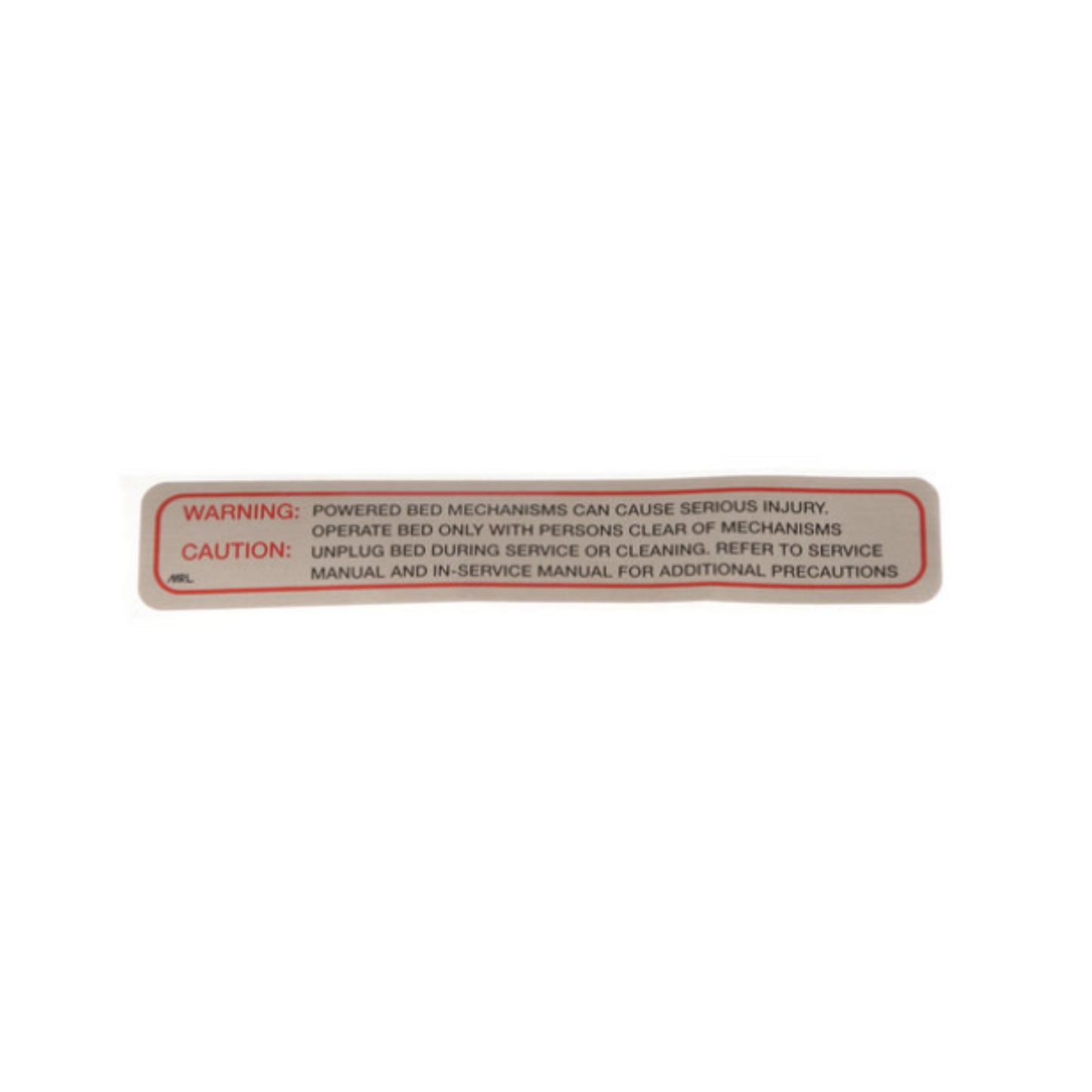 Warning/Caution Label