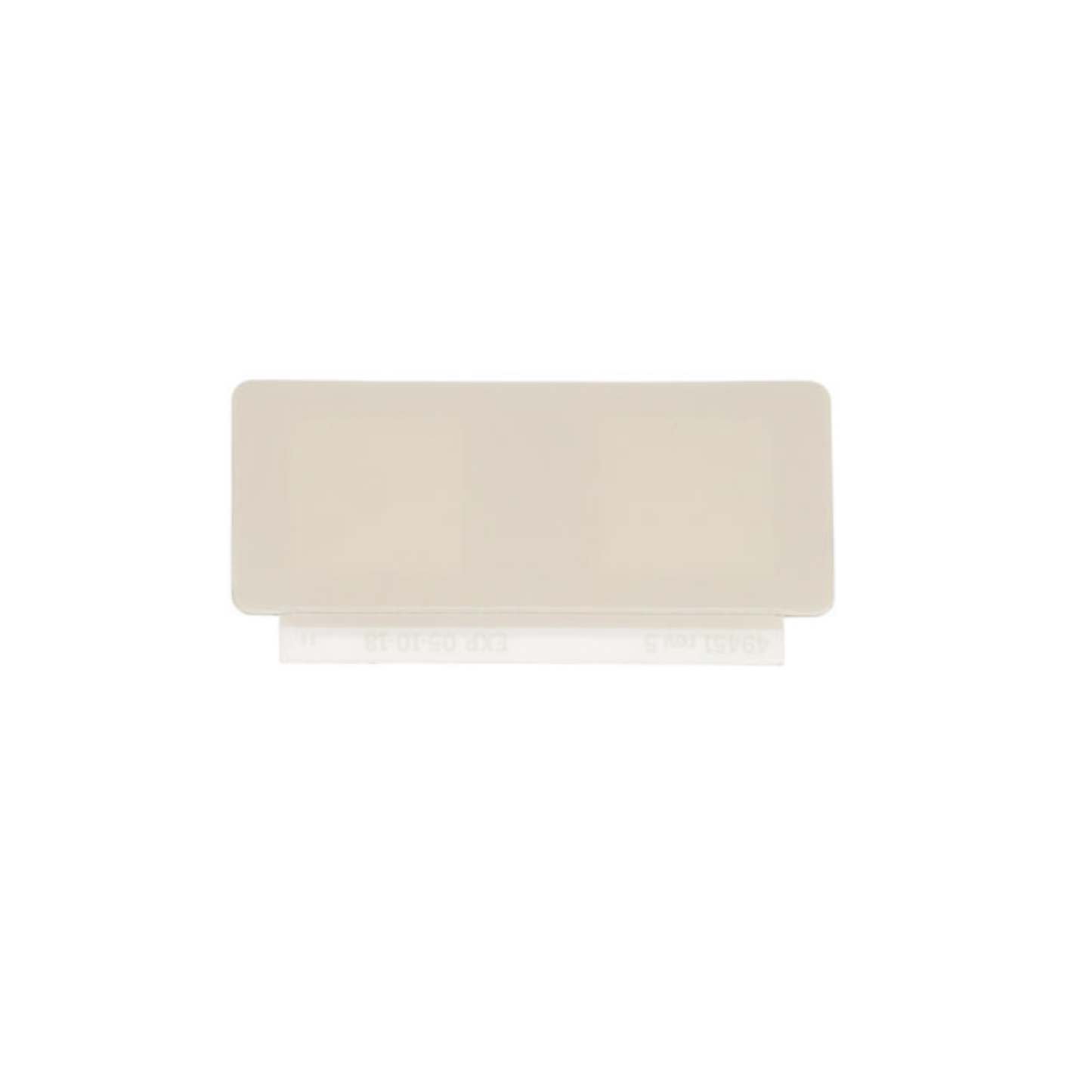 Two Button Blank Label