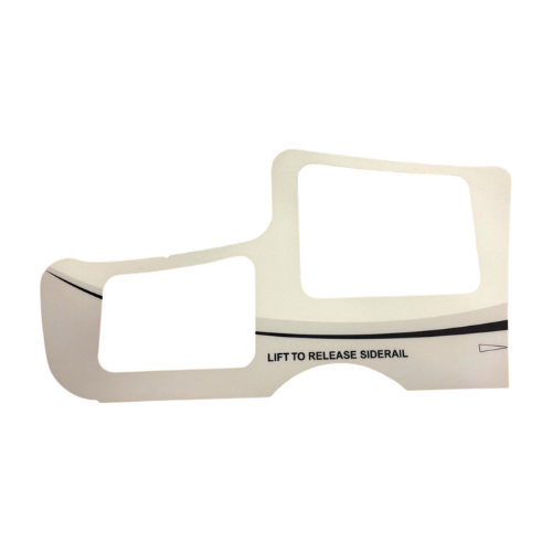 Left Head Nurse/Brake Outside label