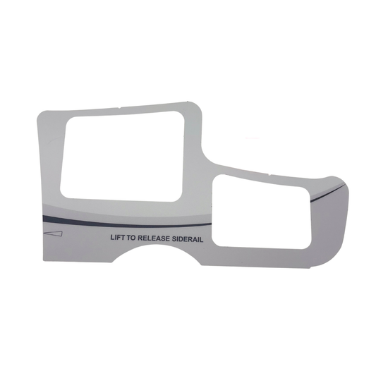 InTouch Left Head Nurse/Brake Outside Label