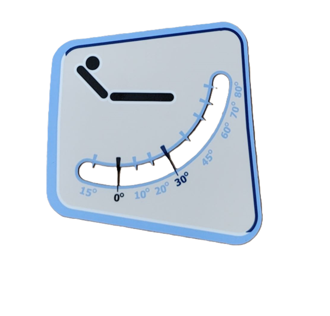 Label, Head Angle Indicator, RH