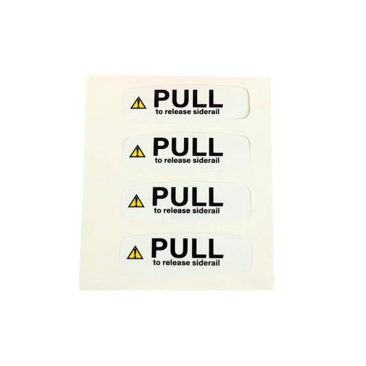 Pull Label Stryker S3, Sheet of 4
