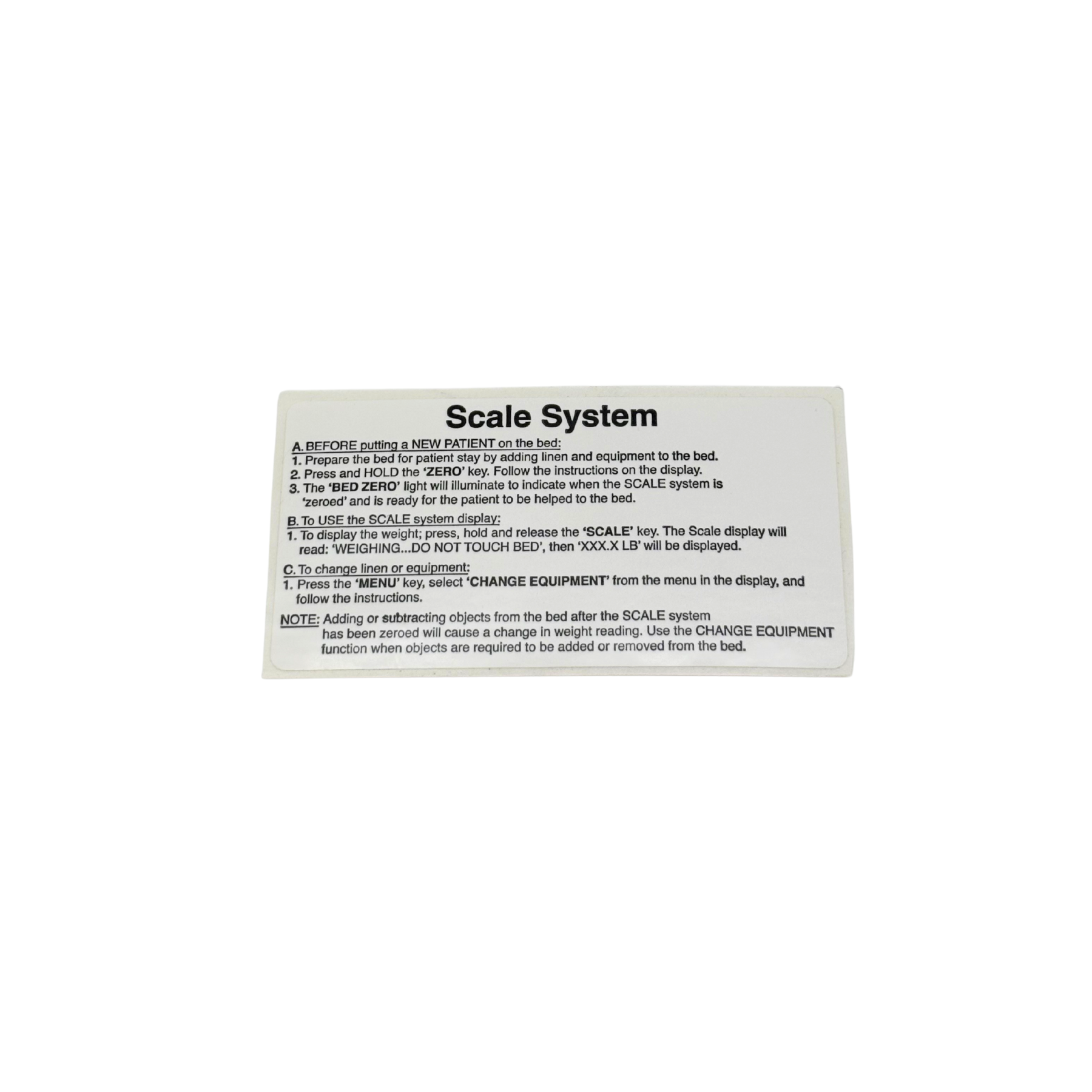 Scale System – iMedical Healthcare Solutions