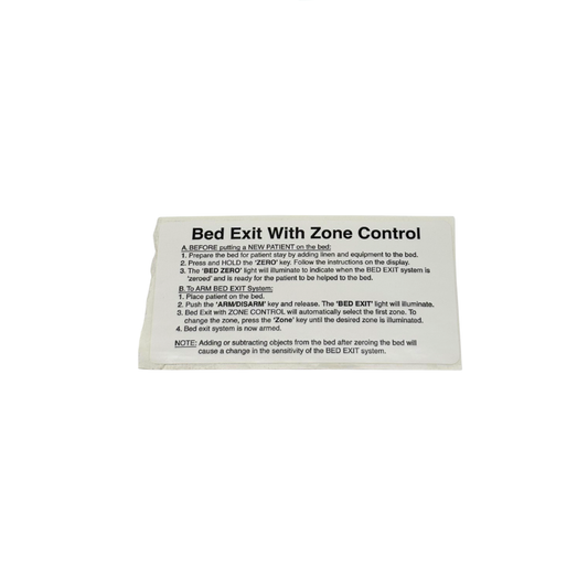 Bed Exit -Stryker S3 Fb