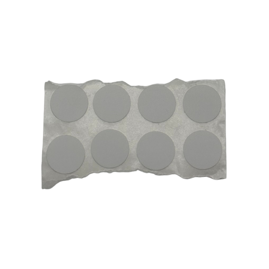 White Round Labels - 0.625"