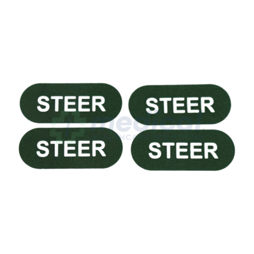 Green Steer Label